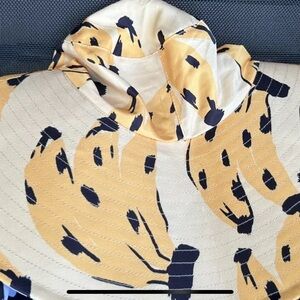 Farm Rio Bananas Sun Hat NWT
